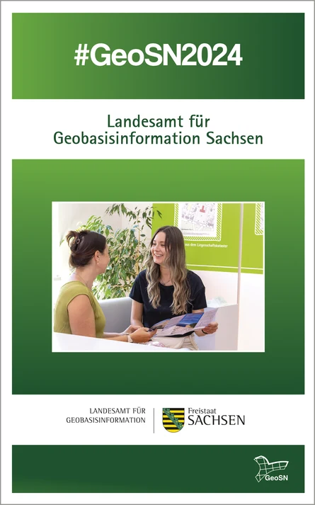 Abbildung des Covers des Jahresrückblicks des GeoSN auf das Jahr 2024