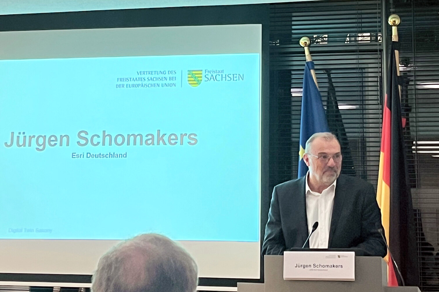 Jürgen Schomakers von esri Deutschland