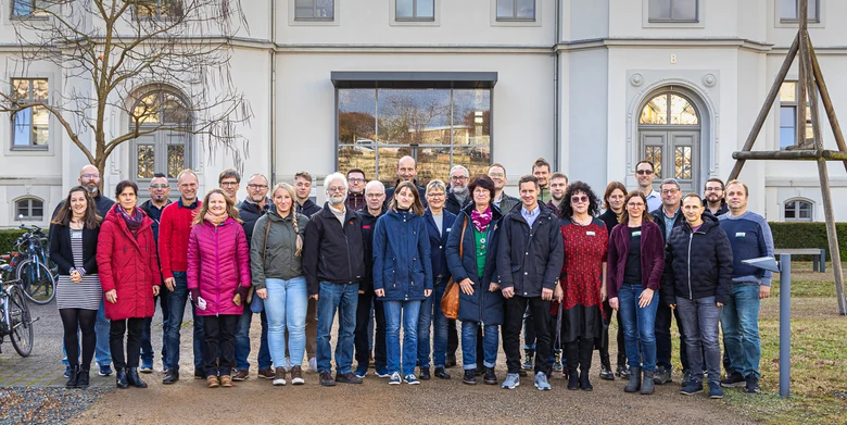 Gruppenbild der sächsischen Gebietstopographen