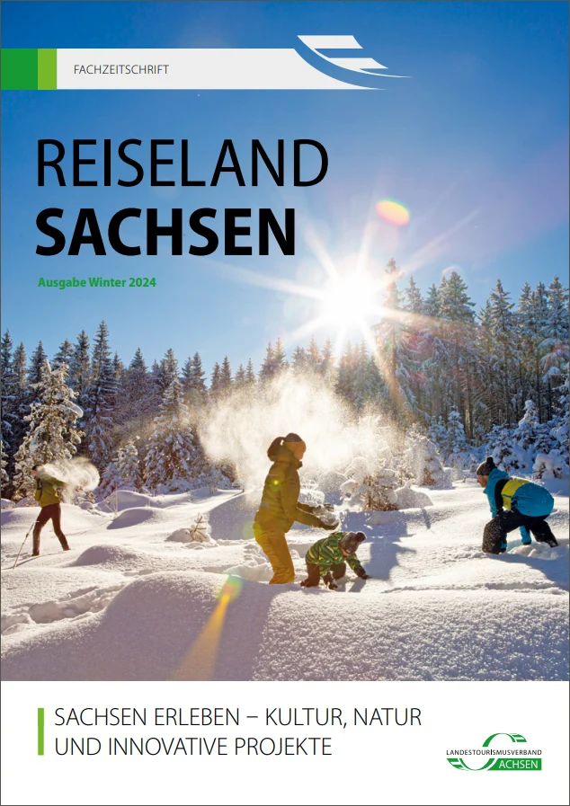 Cover Reiseland Sachsen Ausgabe Winter 2024