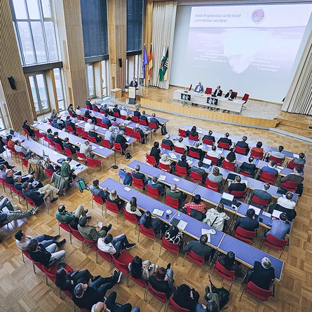 Kongress Digitale Welten 2025 - Blick in den Veranstaltungssaal