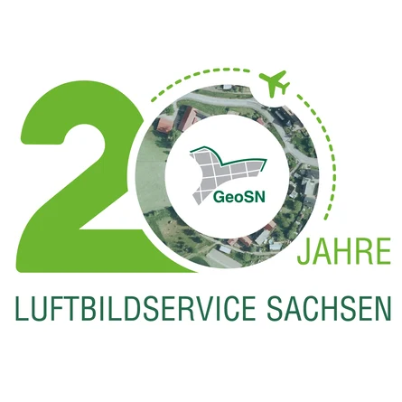 Logo 20 Jahre Luftbildservice
