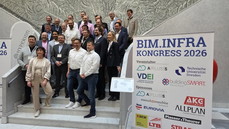 Gruupenbild beim BIM.Infra Kongress 2026