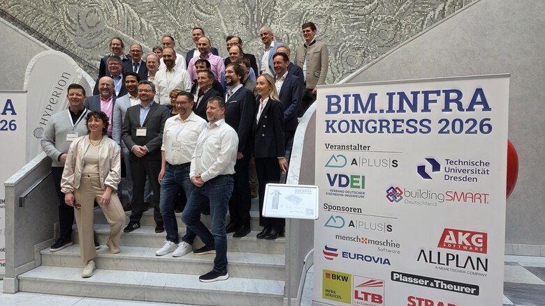 Gruupenbild beim BIM.Infra Kongress 2026