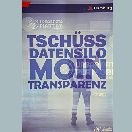Plakat für die Tagung: Urban Data Platform – Dare to share