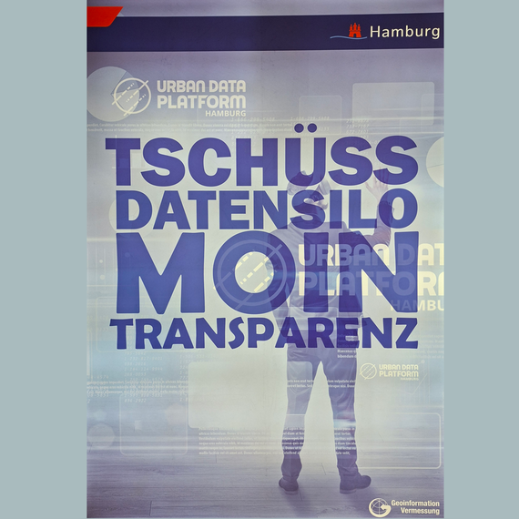 Plakat für die Tagung: Urban Data Platform – Dare to share