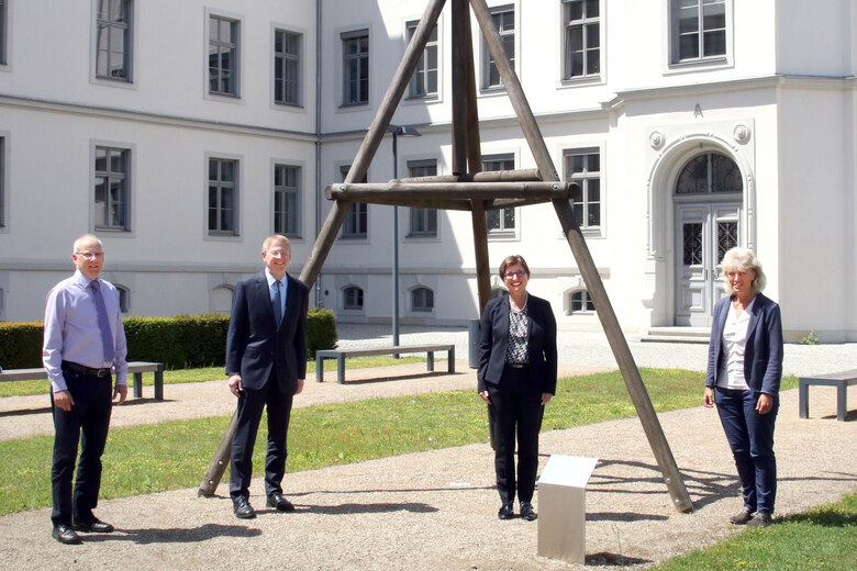 BKG-Präsident zu Besuch im GeoSN